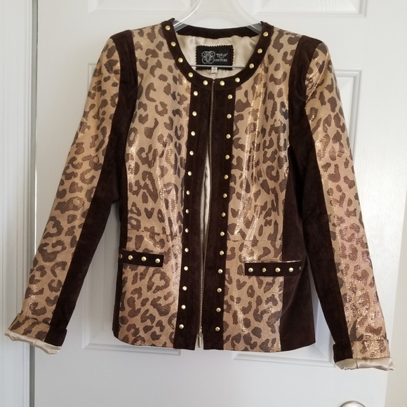 Sharif Jackets & Blazers - SHARIF 1827 Couture Suede  Leather Jacket